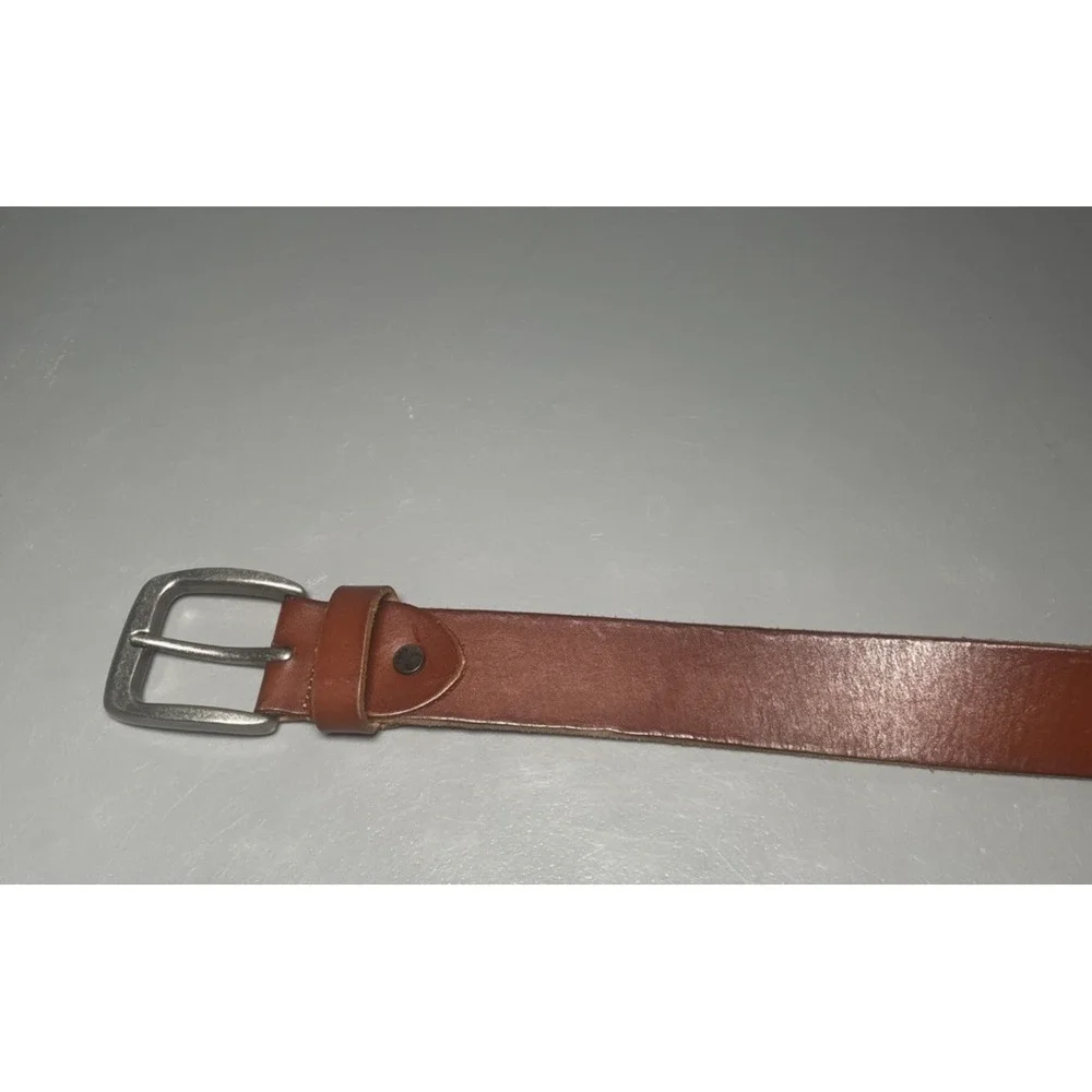 Men's‎ Full Grain Leather Thick Belt Size 40